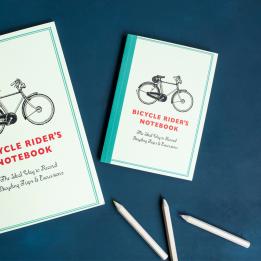 Bicycle Rider'S A6 Notebook