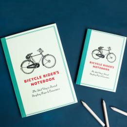 Bicycle Rider'S A6 Notebook