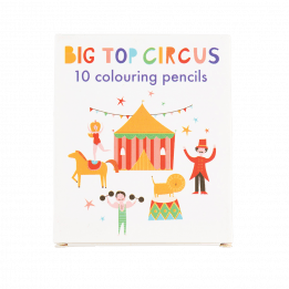 Big Top Circus Colouring Pencils (set Of 10)