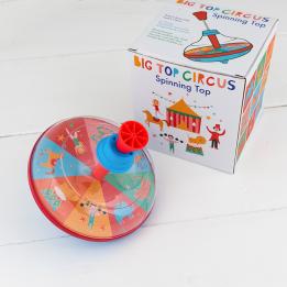 Big Top Circus Spinning Top