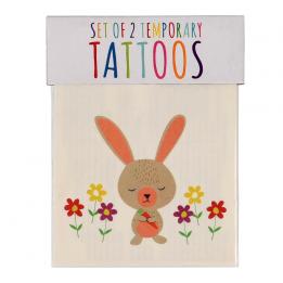 Bird And Rabbit Temporary Tattoos