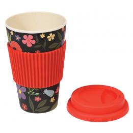 Midnight Garden Bamboo Travel Mug