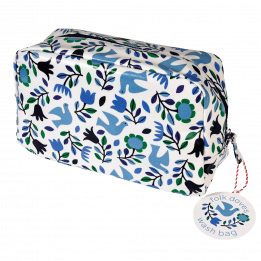 Folk Doves Wash Bag