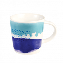 Into The Blue Porcelain Mug