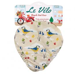 Blue Tit Bicycle Seat Cover