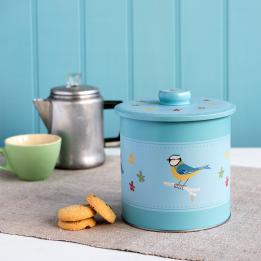 Blue Tit Biscuit Barrel