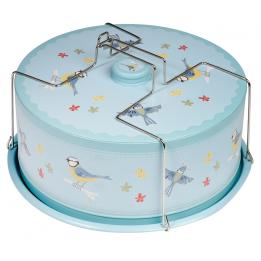 Blue Tit Cake Carrier