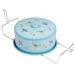 Blue Tit Cake Carrier