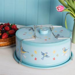 Blue Tit Cake Carrier