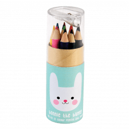 Bonnie The Bunny Colouring Pencils And Sharpener