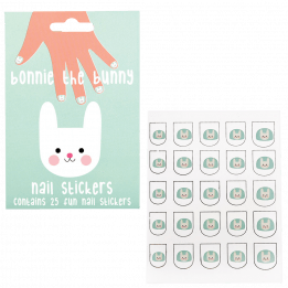 Bonnie The Bunny Nail Stickers (pack Of 25)