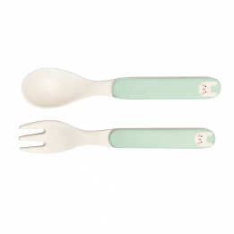 Bonnie The Bunny Bamboo Cutlery