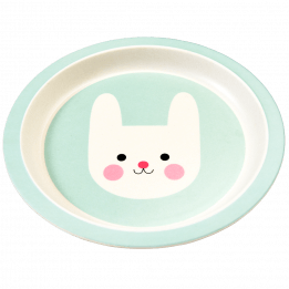 Bonnie The Bunny Bamboo Plate