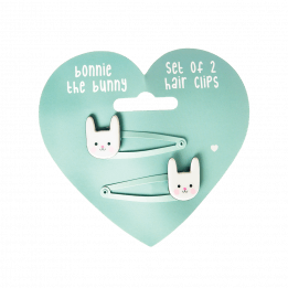 Bonnie The Bunny Hairclips (set Of 2)