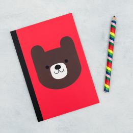 Bruno The Bear A5 Notebook