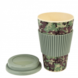 Camouflage Bamboo Travel Mug