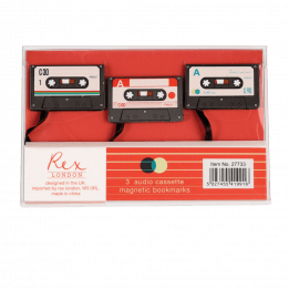 Cassette Tape Bookmark (set Of 3)