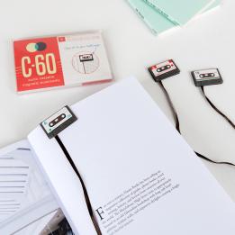 Cassette Tape Bookmark (set Of 3)