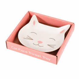 Cat Face Trinket Tray