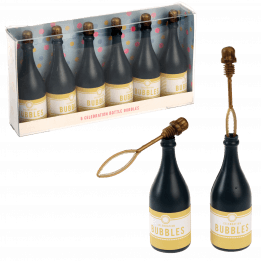 Celebration Bottle Bubbles (set Of 6)