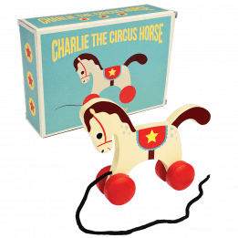 Charlie The Circus Horse Pull Toy