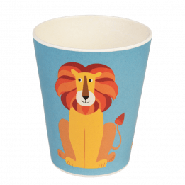 Charlie The Lion Bamboo Beaker