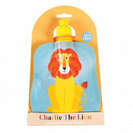 Charlie The Lion Folding Water Bottle