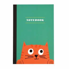 Chester The Cat A5 Notebook