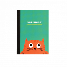 Chester The Cat A6 Notebook