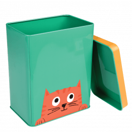 Chester The Cat Pet Food Tin