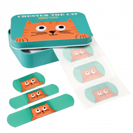 Chester The Cat Plasters In A Tin (pack Of 30)