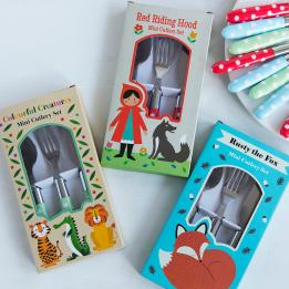 Colourful Creatures Children'S Cutlery Set