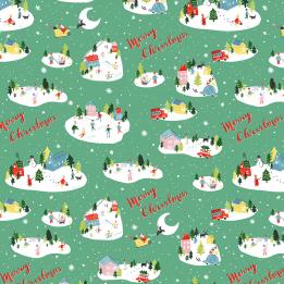 Christmas Wonderland Wrapping Paper (5 Sheets)