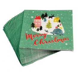 Christmas Wonderland Napkins (pack Of 20)