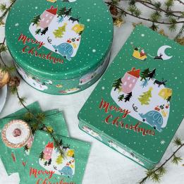 Christmas Wonderland Mince Pie Tin