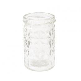 Clear Glass Tealight Holder