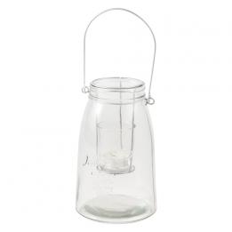 Clear Mason Jar Tealight Holder