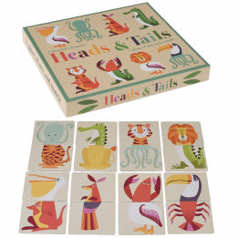 Colourful Creatures Heads And Tails Game