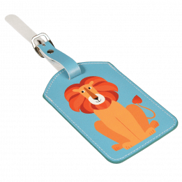 Charlie The Lion Luggage Tag