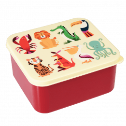 ﻿Colourful Creatures Lunch Box | ﻿Rex London