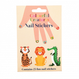 Colourful Creatures Nail Stickers (pack Of 25)