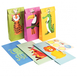 Colourful Creatures Party Bags (set Of 6)