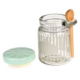 Condiment Jar With Spoon