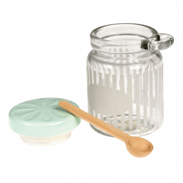 Condiment Jar With Spoon