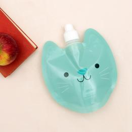 Cookie The Cat Folding Water Bottle