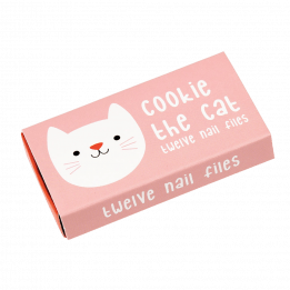 Cookie The Cat Matchbox Nail Files (pack Of 12)