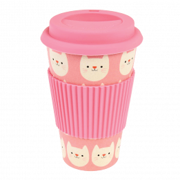 Cookie The Cat Bamboo Travel Mug