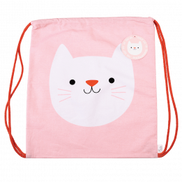 Cookie The Cat Drawstring Bag