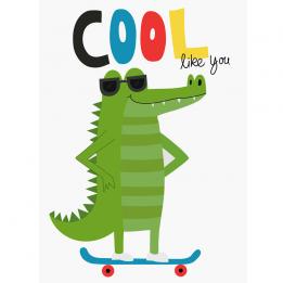 Cool Crocodile Card