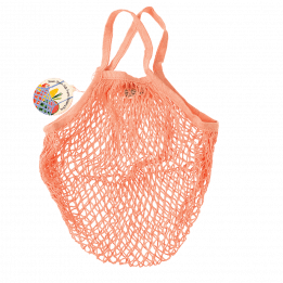 Coral Organic Cotton Net Bag